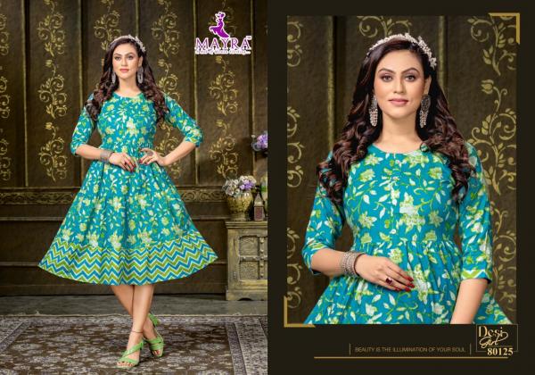 Mayra Desi Girl Designer Long Kurti Collection